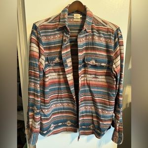 Faherty Canyon Button-up Shirt Jacket - Men’s L